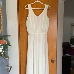 Kendall Maxi Dress in Wedding Cale Chiffon - XXL